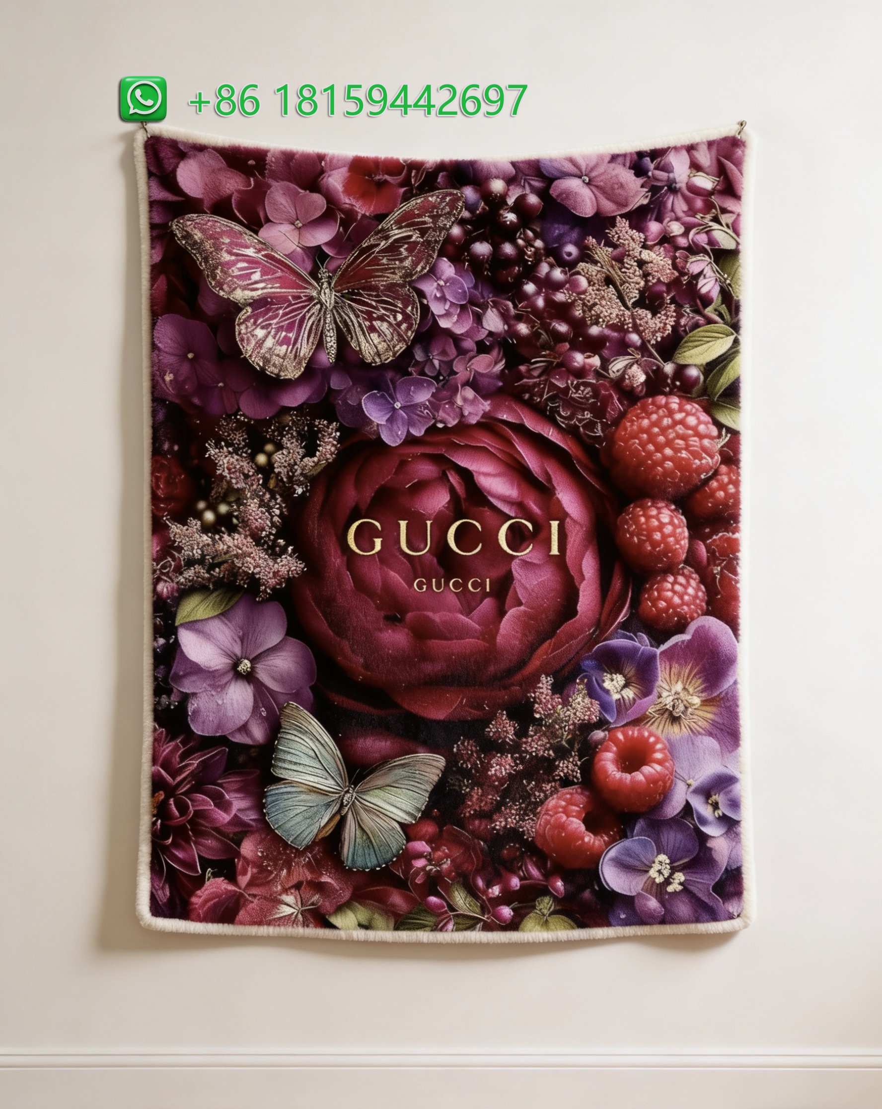 Gucci Throw Blankets